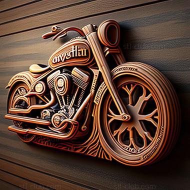 3D мадэль Harley Davidson SuperLow (STL)